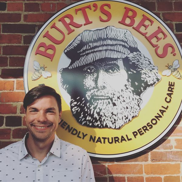 Corey at Burt's Bees headquarters